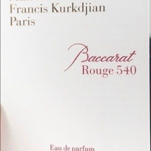 Maison Francis Kurkdjian Rouge 540 Baccarat